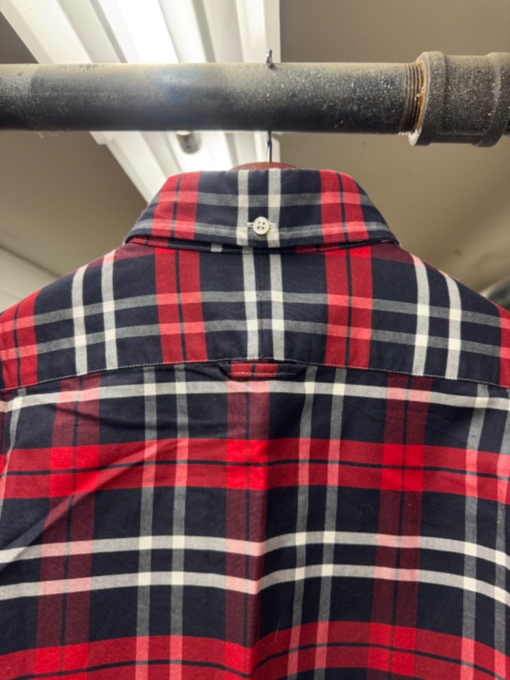 Thom Browne New York Broadcloth Check Plaid Button Shirt USA Made - Picture 6 of 8